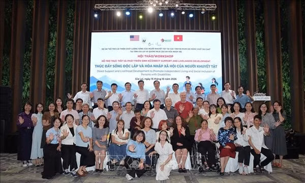 Hỗ trợ trực tiếp và phát triển sinh kế cho người khuyết tật