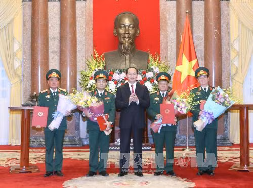 Quân đội nhân dân Việt Nam có thêm 4 Thượng tướng ảnh 1