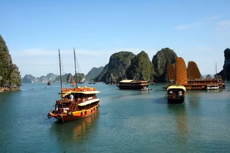 Tàu du lịch Hạ Long có nên “mặc đồng phục” trắng? ảnh 1