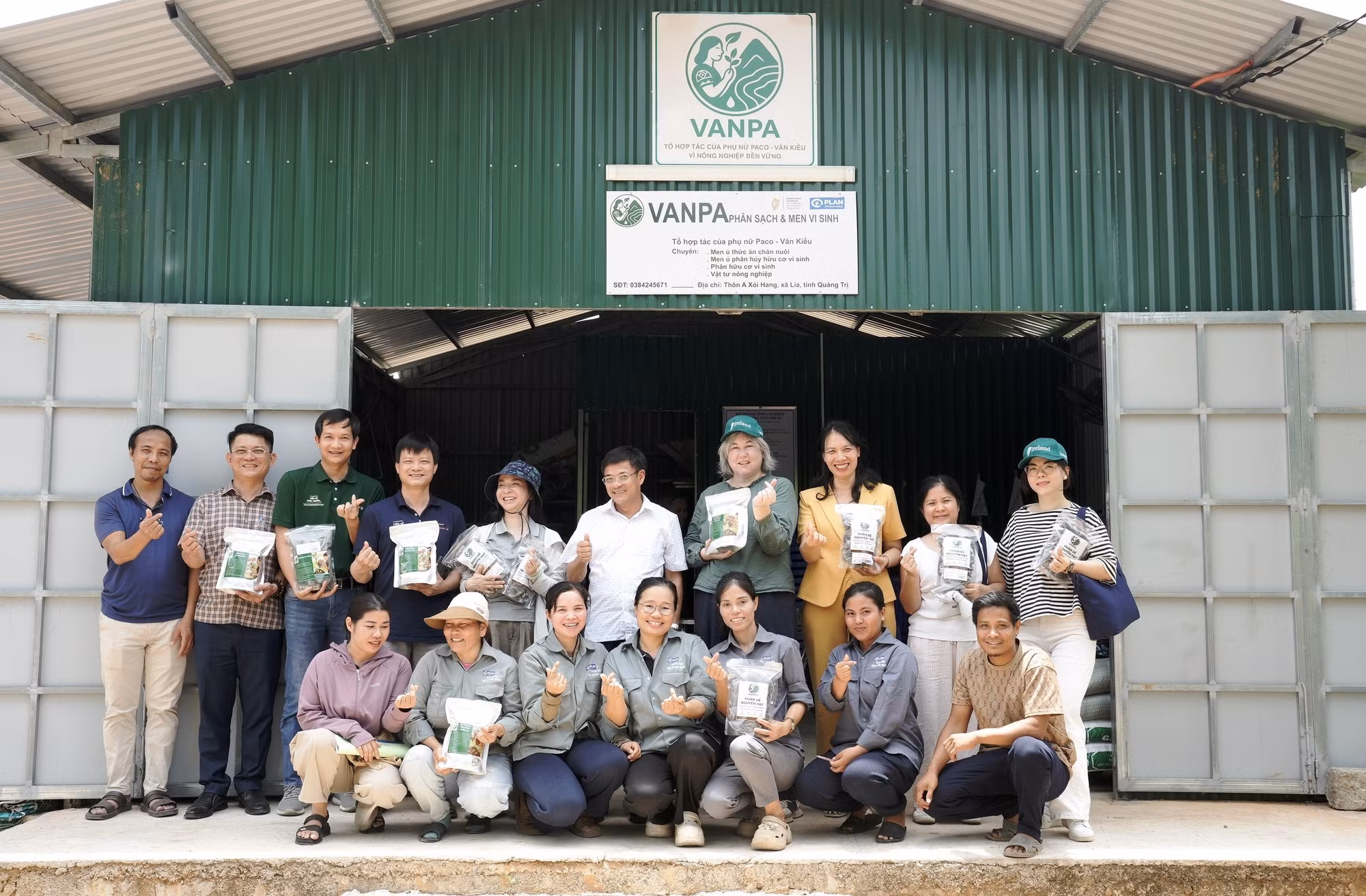Mô hình VANPA - sáng kiến sinh kế xanh do phụ nữ làm chủ (xã Lìa, tỉnh Quảng Trị) đang từng bước tạo sinh kế bền vững cho người dân vùng dễ bị tổn thương bởi thiên tai.
