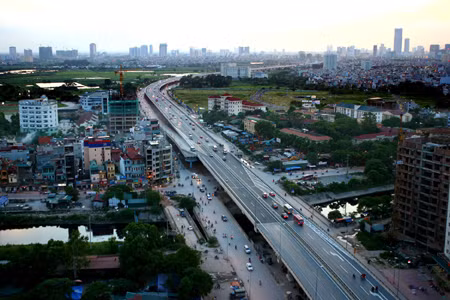 Hà Nội đẹp lạ thường nhìn từ trên cao ảnh 4