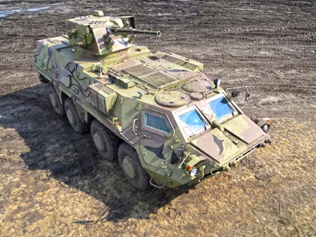 Ukraine tăng tốc chế tạo xe bọc thép ảnh 1