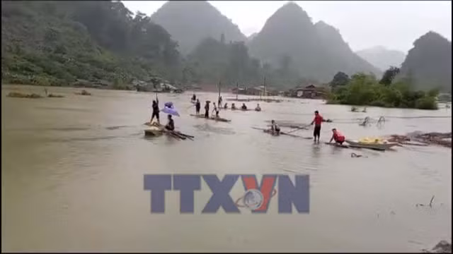 Mưa lũ ở Cao Bằng làm thiệt hại hơn 18,5 tỷ đồng