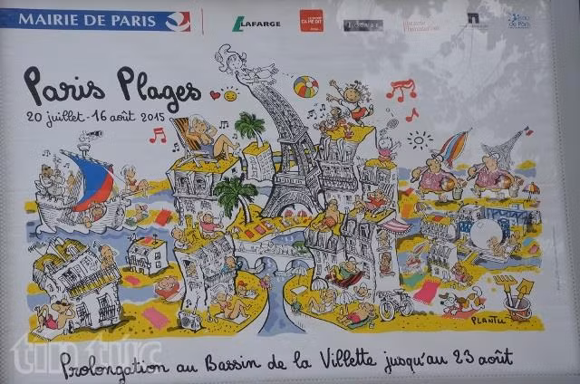 Bãi biển nhân tạo Paris mở cửa đón khách du lịch hè ảnh 3