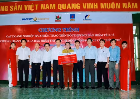Bồi thường 2,7 tỷ đồng tiền bảo hiểm cho chủ tàu đắm ảnh 1