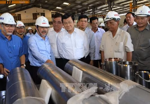 Chủ tịch nước thăm và làm việc tại tỉnh Bà Rịa - Vũng Tàu ảnh 1