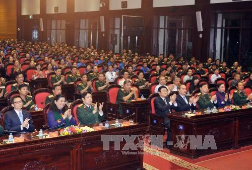 Chủ tịch nước dự Giao lưu nghệ thuật "Khát vọng đoàn tụ" ảnh 1