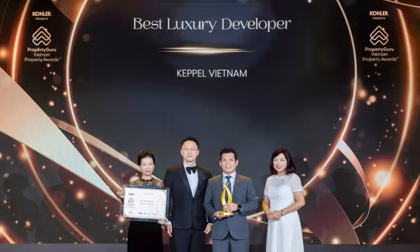 Keppel được vinh danh 5 giải thưởng tại Giải thưởng Bất động sản Việt Nam PropertyGuru 2026 