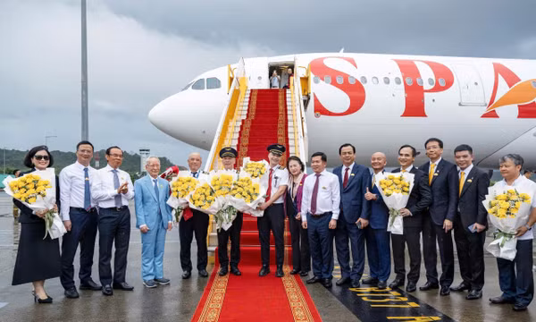 Sun Phuquoc Airways đón tàu bay thân rộng Airbus A330 đầu tiên 