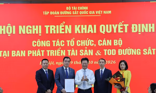 Thành lập Ban phát triển tài sản và TOD đường sắt