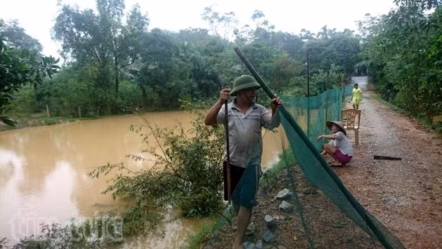 Dân Hương Khê chống chọi với “lũ chồng lũ” ảnh 3