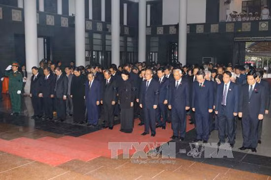 Tổ chức trọng thể lễ tang nguyên Phó Chủ tịch Quốc hội Trương Quang Được ảnh 2