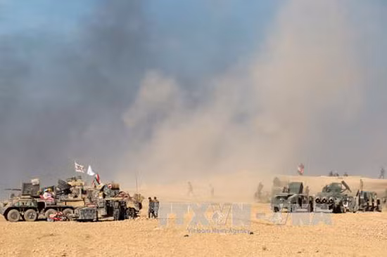 Quân chính phủ Iraq giao tranh ác liệt với IS tại Mosul ảnh 1