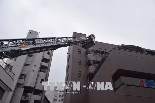 Nhật Bản chú trọng phòng cháy chữa cháy tại các chung cư cao tầng ảnh 1