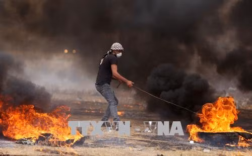 Xung đột tại Dải Gaza: 1 người chết, 170 người bị thương ảnh 1