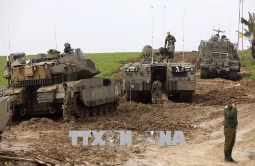 Quân đội Israel tiếp tục tấn công các mục tiêu Hamas ở Dải Gaza ảnh 1