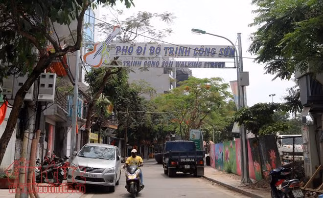 Hà Nội sắp có phố đi bộ Trịnh Công Sơn mang dáng dấp phố cổ Hội An ảnh 1