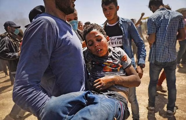 Gaza mịt mù khói lửa trong ngày 'đẫm máu' nhất 4 năm qua ảnh 3