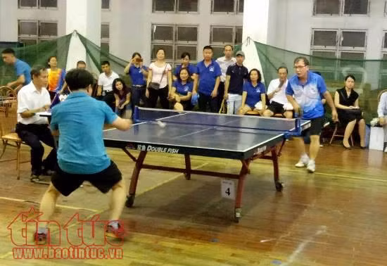 TTXVN giành giải cao môn bóng bàn Hội khỏe CNVC lao động, Lực lượng vũ trang quận Hoàn Kiếm 2018 ảnh 1