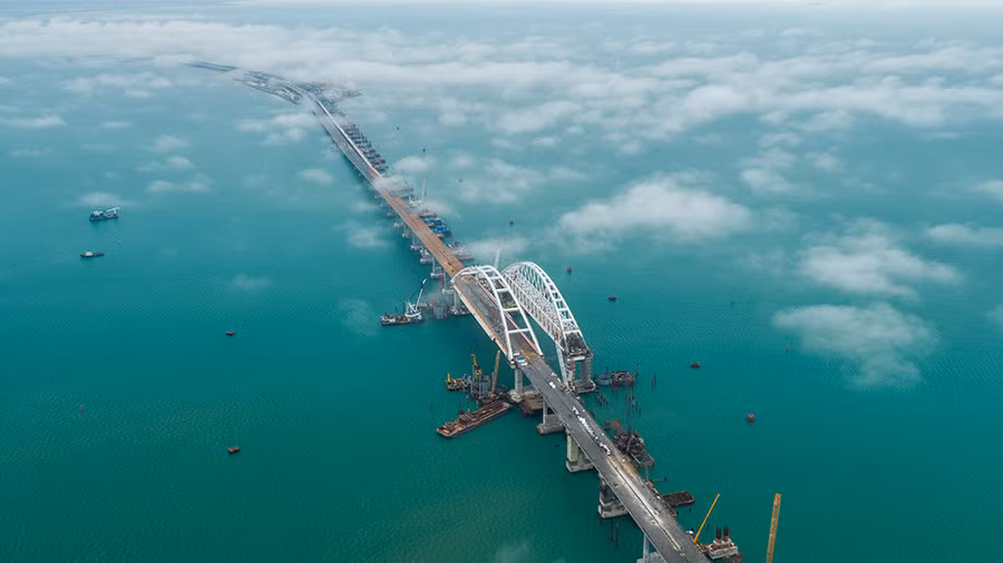 Nga khánh thành cây cầu gần 4 tỷ USD nối liền với Crimea ảnh 3