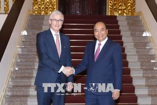 Thủ tướng Nguyễn Xuân Phúc tiếp Thủ hiến Vùng Flanders (Vương quốc Bỉ) ảnh 1