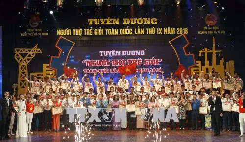 Tuyên dương 65 người thợ trẻ giỏi toàn quốc lần thứ IX năm 2018 ảnh 3