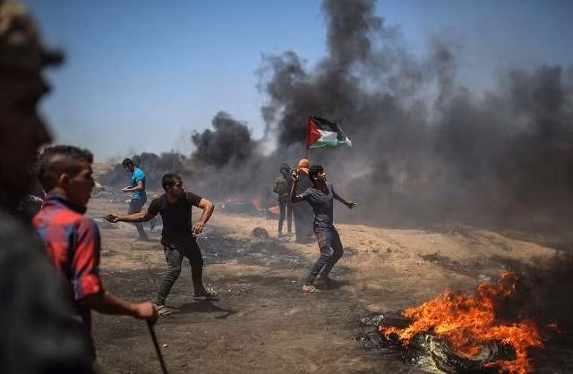 Gaza mịt mù khói lửa trong ngày 'đẫm máu' nhất 4 năm qua ảnh 10