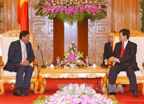 Thủ tướng Nguyễn Tấn Dũng tiếp Đại sứ Sri Lanka ảnh 1