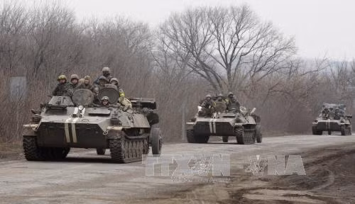 Thỏa thuận ngừng bắn tại miền Đông Ukraine lại bị vi phạm ảnh 1