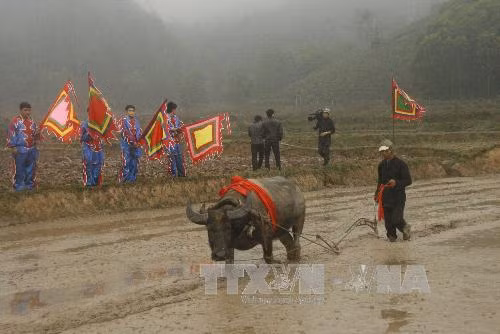 Rộn ràng lễ hội xuống đồng ở Thái Nguyên ảnh 1