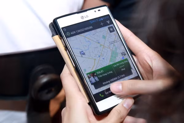 Đặt taxi bằng vài cú click trên di động ảnh 1