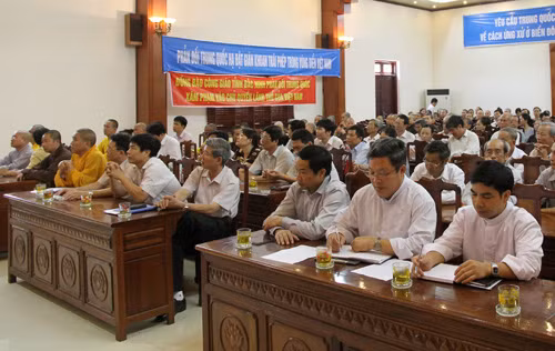 Chức sắc, tín đồ tôn giáo tỉnh Bắc Ninh phản đối Trung Quốc ảnh 1