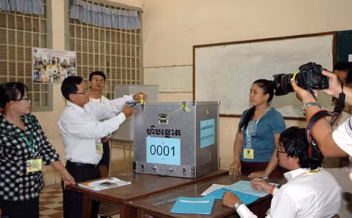 Campuchia: Đảng CPP dẫn đầu bầu cử hội đồng địa phương ảnh 1