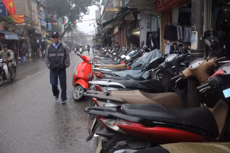 Lệnh cấm đã ban, các điểm trông xe vẫn hoạt động ảnh 4
