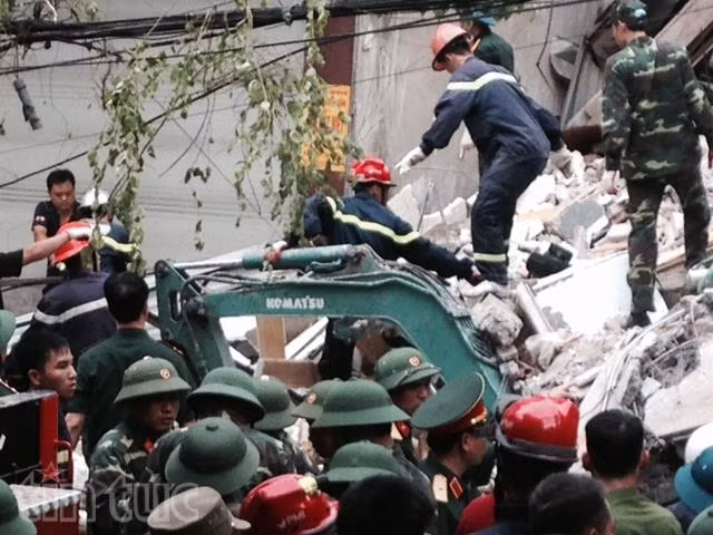 Căng thẳng giải cứu nạn nhân cuối cùng trong đống đổ nát ảnh 2