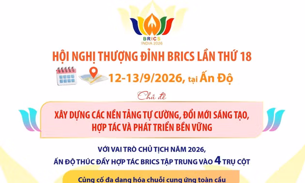 Thông tin về BRICS và hội nghị thượng đỉnh BRICS lần thứ 18