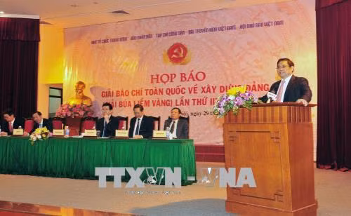Giải Búa liềm vàng III: Nâng cao chất lượng tuyên truyền công tác xây dựng Đảng ảnh 2