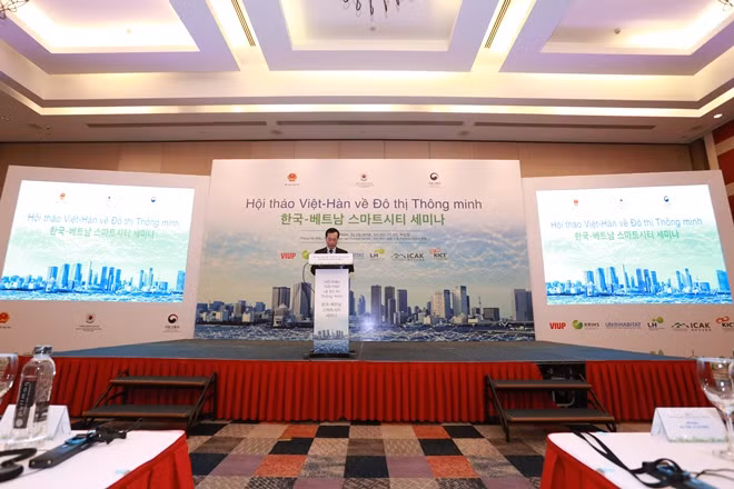 Chia sẻ kinh nghiệm và trao đổi hợp tác trong lĩnh vực đô thị thông minh giữa Việt Nam- Hàn Quốc ảnh 3