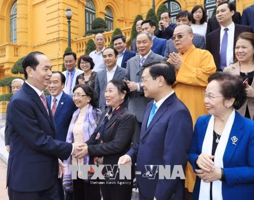 Chủ tịch nước Trần Đại Quang: Xây dựng và phát huy sức mạnh đại đoàn kết toàn dân tộc ảnh 2