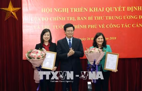 Công bố quyết định về công tác cán bộ tại Bộ Lao động Thương binh và Xã hội ảnh 1