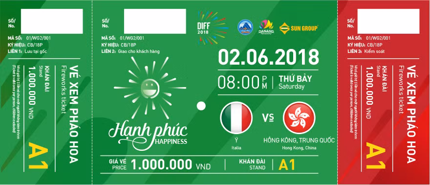 Vé Lễ hội Pháo hoa quốc tế Đà Nẵng 2018 cao nhất là 2 triệu đồng ảnh 2
