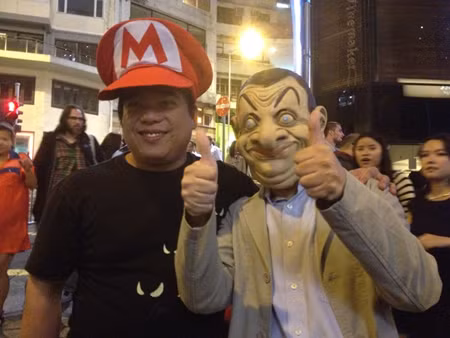 Đêm Halloween “rùng rợn” ở Hong Kong ảnh 7