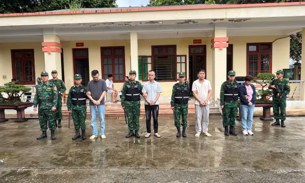 Bộ đội Biên phòng phá thành công chuyên án tổ chức nhập cảnh trái phép