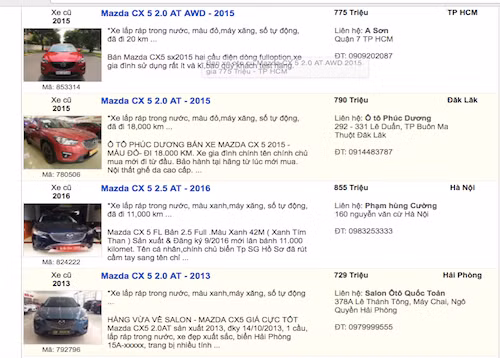 Mua xe ô tô cũ cần lưu ý những gì? ảnh 2