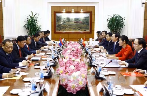  Văn phòng Trung ương Đảng Việt Nam - Lào tăng cường hợp tác ảnh 1