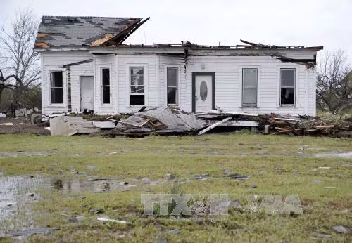 Siêu bão Harvey gây thiệt hại nặng nề tại bang Texas ảnh 1