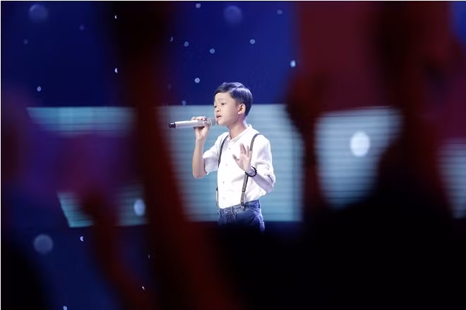 The Voice Kids 2017: 'Hoàng tử dân ca' Tâm Hào về với team Vũ Cát Tường ảnh 2