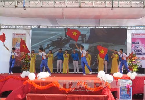 Hải Dương: Hàng nghìn người lao động tham gia Festival công nhân ảnh 1