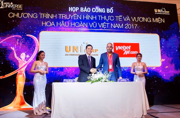 Vietjet - Nhà vận chuyển hàng không chính thức cuộc thi Hoa hậu Hoàn vũ Việt Nam 2017 ảnh 1