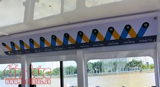 Cận cảnh tàu buýt đường sông đầu tiên tại TP Hồ Chí Minh ảnh 6